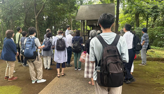 フィールドワーク「明治大学平和教育登戸研究所資料館見学会」